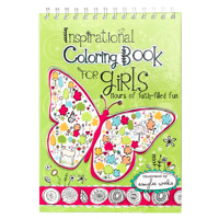 Inspirational Coloring Book for Girls 1432115669 Book Cover