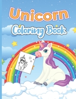 Unicorn Coloring BOOk: Beautiful unicorns Coloring Book makes a great gift for Girls Kids Teens And Adults B0917SQYYZ Book Cover