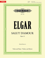 Salut d'amour op. 12 for Violin and Piano 153300952X Book Cover