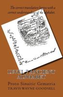 Level 7 Ancient Alphabet: Proto Sinaitic Gematria 1523996765 Book Cover