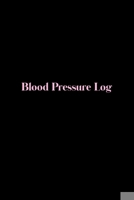 Blood Pressure Log: Tracker 1654346918 Book Cover