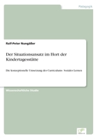 Der Situationsansatz Im Hort Der Kindertagesstatte 3836605678 Book Cover