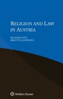 Religion and Law in Austria 9041167633 Book Cover