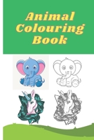 A Coloring Book of Animals and Their Colors For kids age of 3-11 B0BW2HR9PW Book Cover