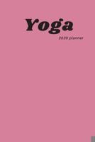 Yoga planner 2020: Journals To Write In, Writing Prompt Journal & Guided Journal Gifts For Men & Women - Diary Notebook 6x9 100 pages 1673931103 Book Cover