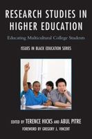 Research Studies in Higher Education: Educating Multicultural College Students 076185813X Book Cover