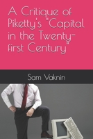 A Critique of Piketty's "Capital in the Twenty-first Century" B0DXC285QF Book Cover