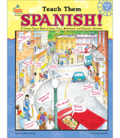 Teach Them Spanish!, Grade 4 B0053U92T2 Book Cover