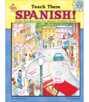 Teach Them Spanish!, Grade 4 1568226810 Book Cover