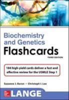 Lange Biochemistry and Genetics Flashhcards, Third Edition 1259837211 Book Cover