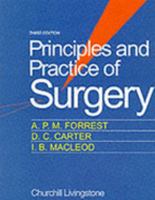 Principles and Practice of Surgery 0443048606 Book Cover