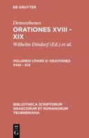 Orationes XVIII - XIX 3110983214 Book Cover