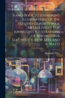 Hand-Book to Johnston's Illustrations of the Electro-Deposition of Metals [Sheet 5 of Johnston's Illustrations of Magnetism & Electricity, by W. Lees and A. Watt] 1021342416 Book Cover