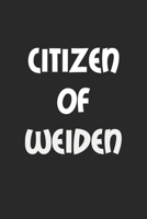 Weiden: A5 Notizb�cher mit 120 Seiten Leere Seiten mit Rahmen an den Ecken zur freien Gestaltung Deine Stadt, deine Notizen. 1686607032 Book Cover