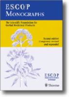 ESCOP Monographs: The Scientific Foundation for Herbal Medicinal Products 1588902331 Book Cover