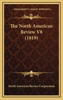 The North American Review V8 0548821615 Book Cover