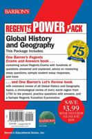 Regents Global History and Geography Power Pack: Let's Review: Global History and Geography + Regents Exams and Answers: Global History and Geography 1438079192 Book Cover