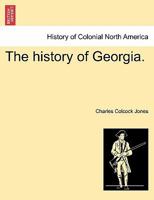 The history of Georgia. 124146779X Book Cover