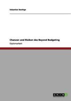 Chancen und Risiken des Beyond Budgeting 3656146012 Book Cover