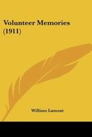 Volunteer Memories 1165781840 Book Cover