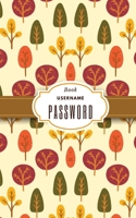 Username Password Book: Password Keeper for website login, Website Address 1703506472 Book Cover
