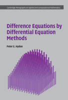 Difference Equations by Differential Equation Methods 0521878527 Book Cover