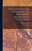 Geology and ore Deposits of the Randsburg Quadrangle, California: No.95 1016007361 Book Cover