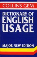 Collins Gem: Dictionary of English Usage 0004587723 Book Cover