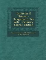 Giulietta E Romeo 1518691889 Book Cover