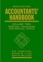 Accountant's Handbook, Volume 1: Financial Accounting 0471295949 Book Cover
