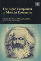 The Elgar Companion to Marxist Economics 1781001987 Book Cover