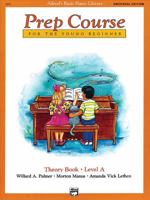 Alfred's Basic Piano Library: Prep Course Theory Book Level A (Alfred's Basic Piano Library) 0882848232 Book Cover