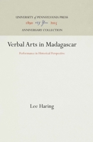 Verbal Arts in Madagascar: Performance in Historical Perspective (Publications of the American Folklore Society New Series) 0812231414 Book Cover