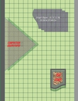 Graph Paper Notebook 8.5 x 11 IN, 21.59 x 27.94 cm: 1/2 inch thin = 0.5" squares perfect binding, non-perforated, Double-sided Composition Graph ... Paper, Grid Paper, or Squared Paper Notebook 167507335X Book Cover