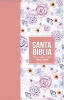 Biblia RVR 1960 Letra Grande Tamaño Manual Símil Piel Rosa Claro( Bible RVR 1960 Large Print Handsize LeatherLike Butterfly Light Pink (Spanish Edition) 8418853220 Book Cover