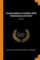 Gespräche mit Goethe 1018362398 Book Cover