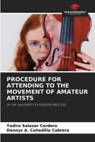 Procedure for Attending to the Movement of Amateur Artists 6209431976 Book Cover