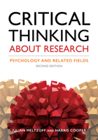Critical Thinking About Research: Psychology and Related Fields 1557984557 Book Cover