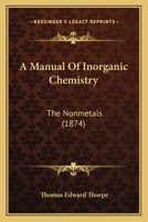 A Manual of Inorganic Chemistry ... 143745982X Book Cover