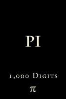 Pi: 1,000 Digits 1523888296 Book Cover