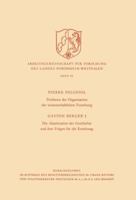 Probleme Der Organisation Der Wissenschaftlichen Forschung / Die Akzeleration Der Geschichte Und Ihre Folgen Fur Die Erziehung 3663009408 Book Cover