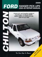 Chilton's Ford Ranger Pick-Ups 2000-2008 Repair Manual 1563927527 Book Cover