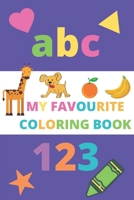 MY FAVOURITE COLORING BOOK B09HND3S24 Book Cover