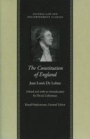 Constitution of England: Or, an Account of the English Government 9354448321 Book Cover
