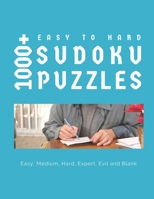 1000+ Sudoku Puzzles Easy to Hard: 1000 sudoku puzzles for adults very easy to extreme hard, brain games sudoku and word search book B08YQR5ZRC Book Cover