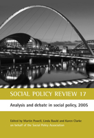 Social Policy Review 17: Analysis and Debate in Social Policy, 2005 1861346700 Book Cover