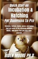 Quick Start on Incubation & Hatching For Dummies To Pro: Chickens, turkeys, ducks, geese, and Guinea fowl are some of the chickens, turkeys, ducks, and geese that you may raise yourself. null Book Cover