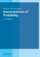 Interpretations of Probability 9067643106 Book Cover