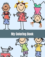 My Coloring Book B083XX5565 Book Cover