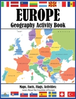Europe Geography Activity Book 1647901871 Book Cover